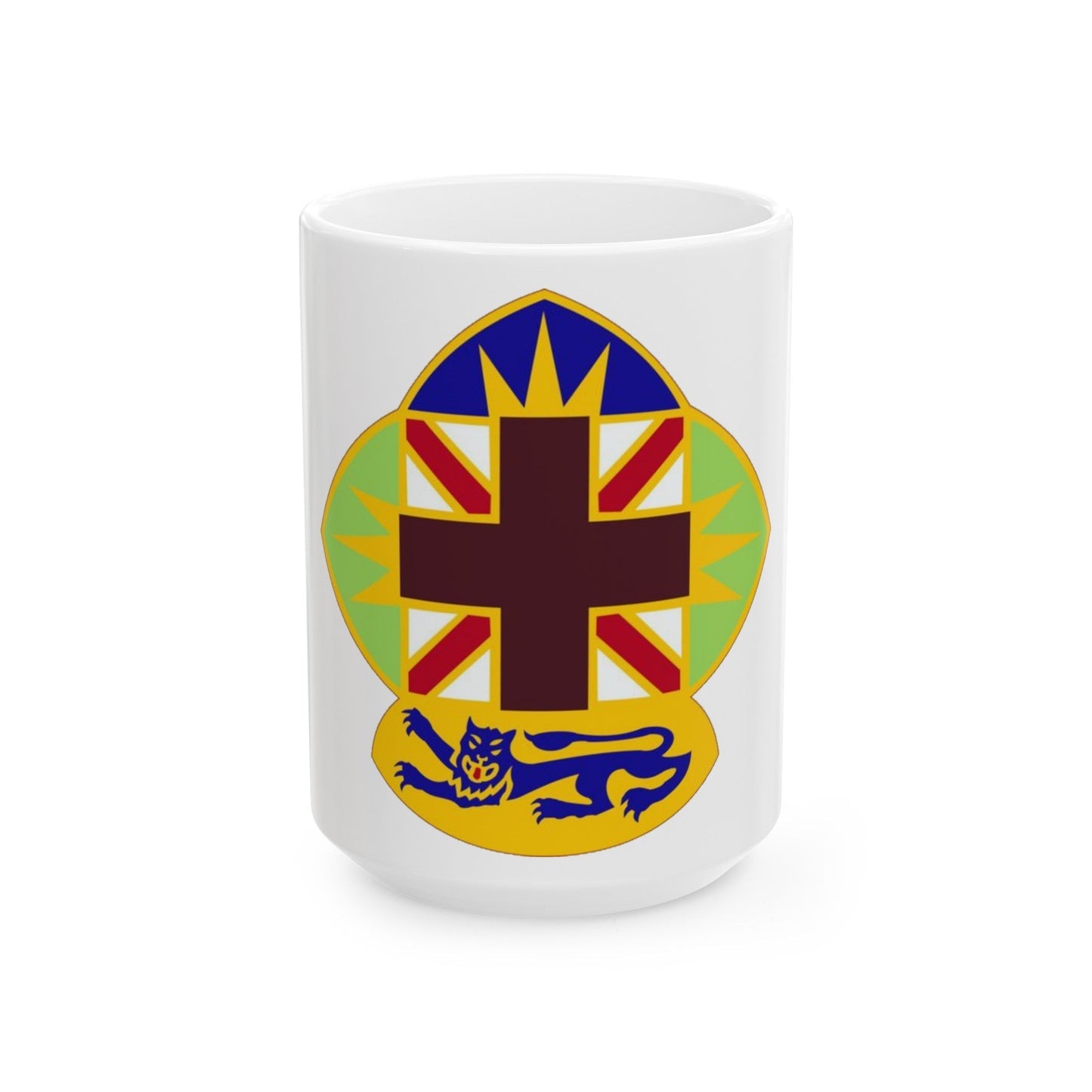 MEDDAC Fort McClellan US (U.S. Army) White Coffee Mug-15oz-The Sticker Space