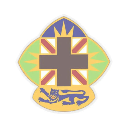 MEDDAC Fort McClellan US (U.S. Army) STICKER Vinyl Kiss-Cut Decal 2 Inch Transparent - The Sticker Space