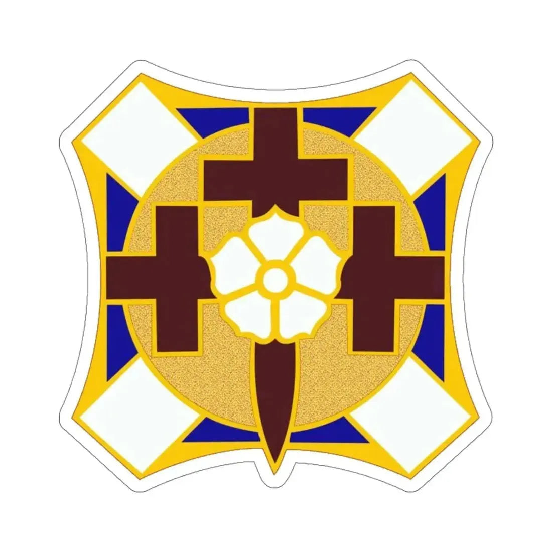 MEDDAC Fort McPherson (U.S. Army) STICKER Vinyl Die-Cut Decal 4 Inch - The Sticker Space