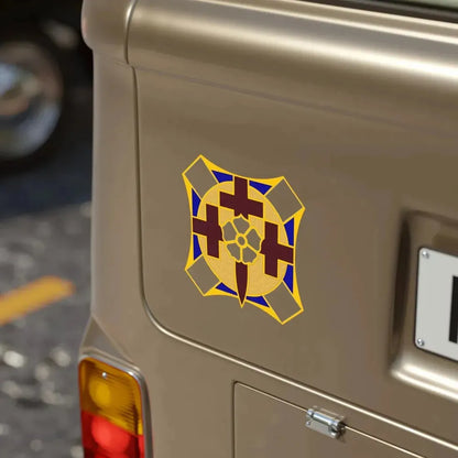 MEDDAC Fort McPherson (U.S. Army) Transparent STICKER Die-Cut Vinyl Decal - The Sticker Space