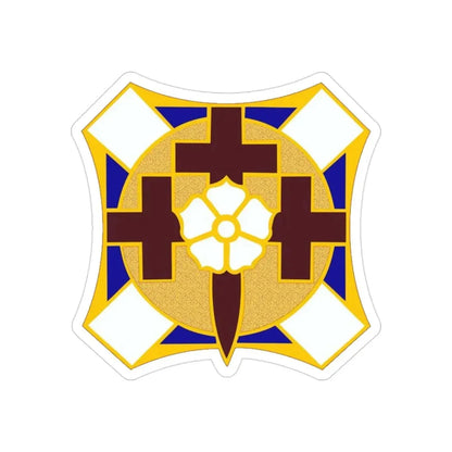 MEDDAC Fort McPherson US (U.S. Army) REVERSE PRINT Transparent Die-Cut STICKER - The Sticker Space