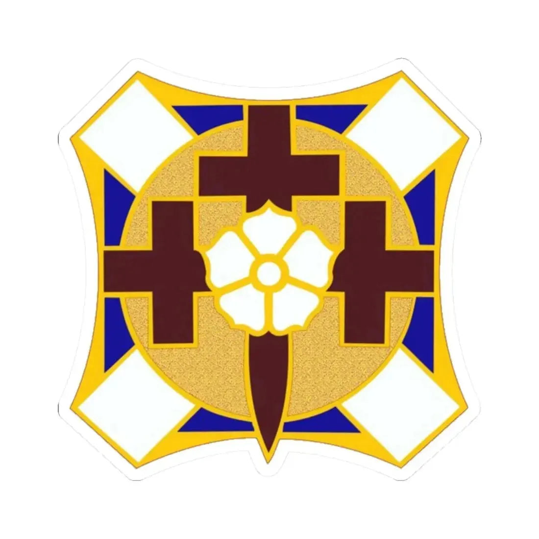 MEDDAC Fort McPherson US (U.S. Army) STICKER Vinyl Kiss-Cut Decal 2 Inch White - The Sticker Space