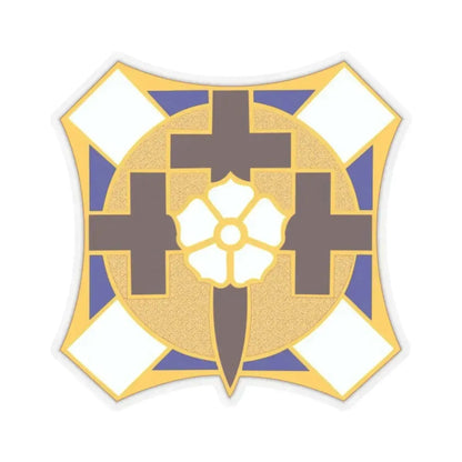 MEDDAC Fort McPherson US (U.S. Army) STICKER Vinyl Kiss-Cut Decal 4 Inch Transparent - The Sticker Space