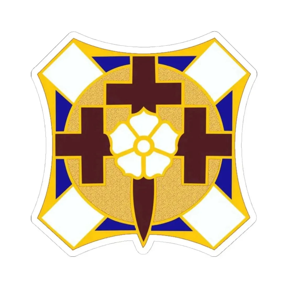 MEDDAC Fort McPherson US (U.S. Army) STICKER Vinyl Kiss-Cut Decal 6 Inch White - The Sticker Space