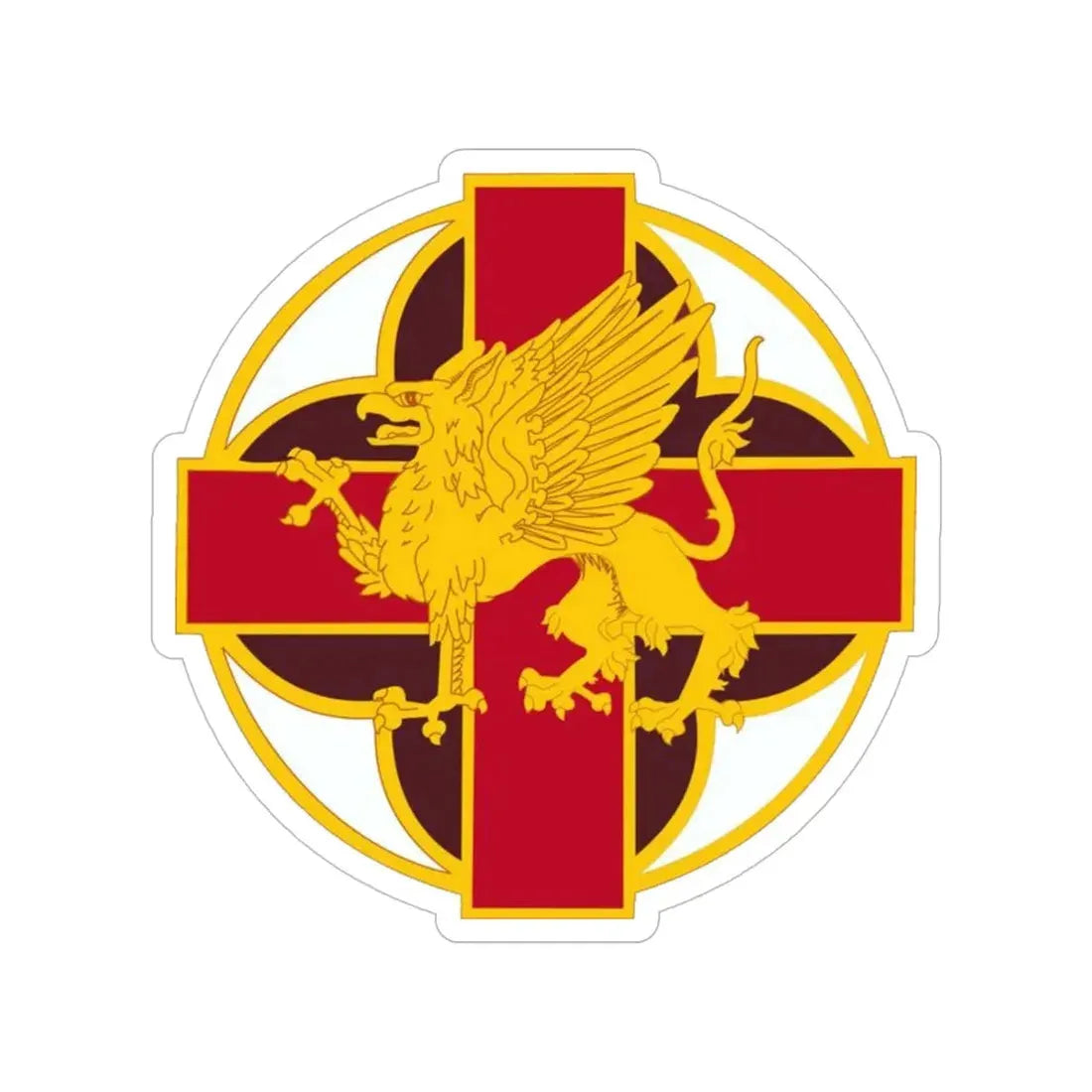 MEDDAC Fort Ord (U.S. Army) Transparent STICKER Die-Cut Vinyl Decal - The Sticker Space