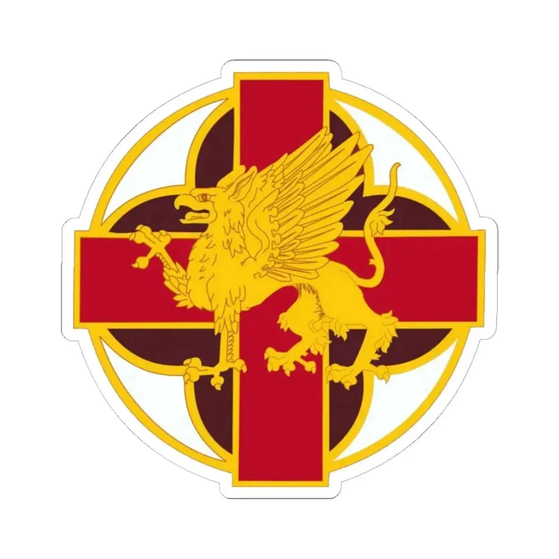 MEDDAC Fort Ord US (U.S. Army) STICKER Vinyl Kiss-Cut Decal 6 Inch White - The Sticker Space