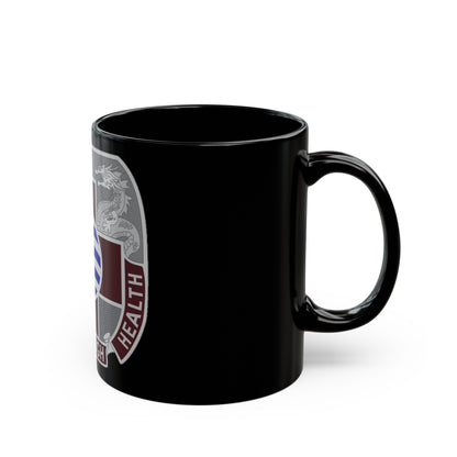 MEDDAC Korea US (U.S. Army) Black Coffee Mug-The Sticker Space