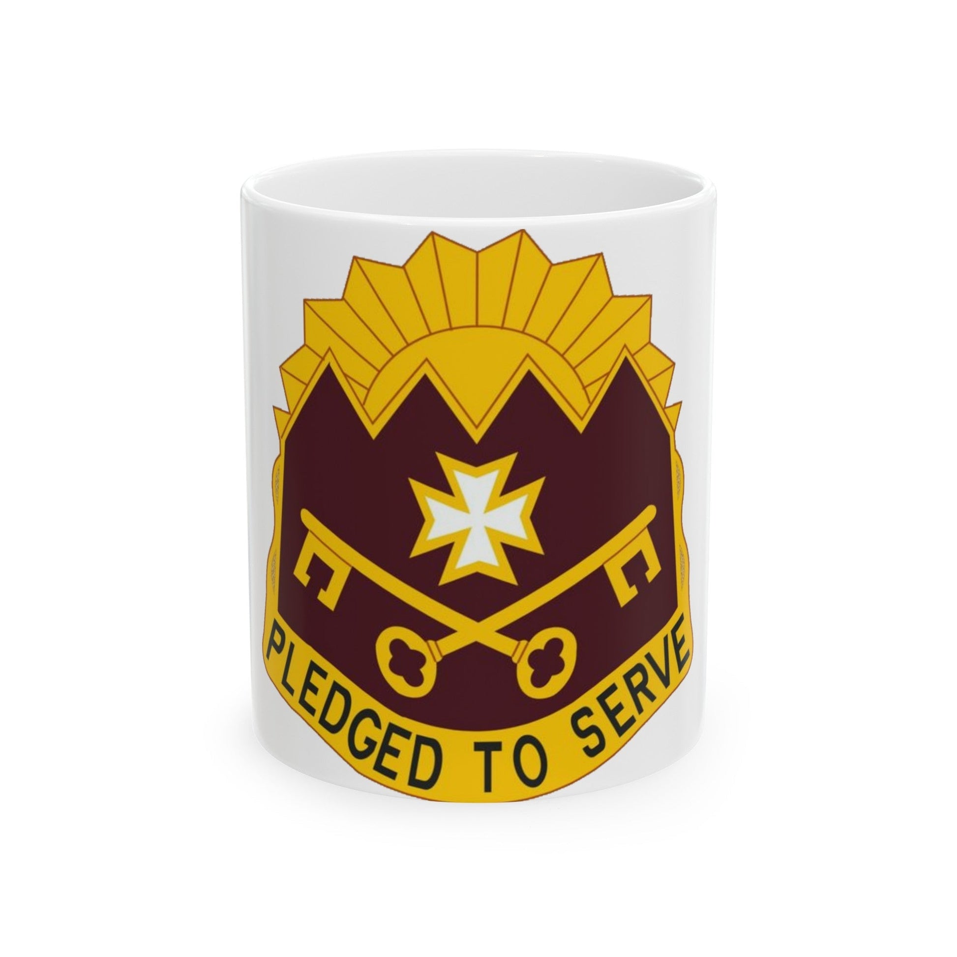 MEDDAC Sierra Depot US (U.S. Army) White Coffee Mug-11oz-The Sticker Space