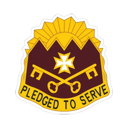 MEDDAC Sierra Depot US (U.S. Army) STICKER Vinyl Kiss-Cut Decal 6 Inch White - The Sticker Space