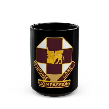 MEDDAC Vicenza US (U.S. Army) Black Coffee Mug-15oz-The Sticker Space