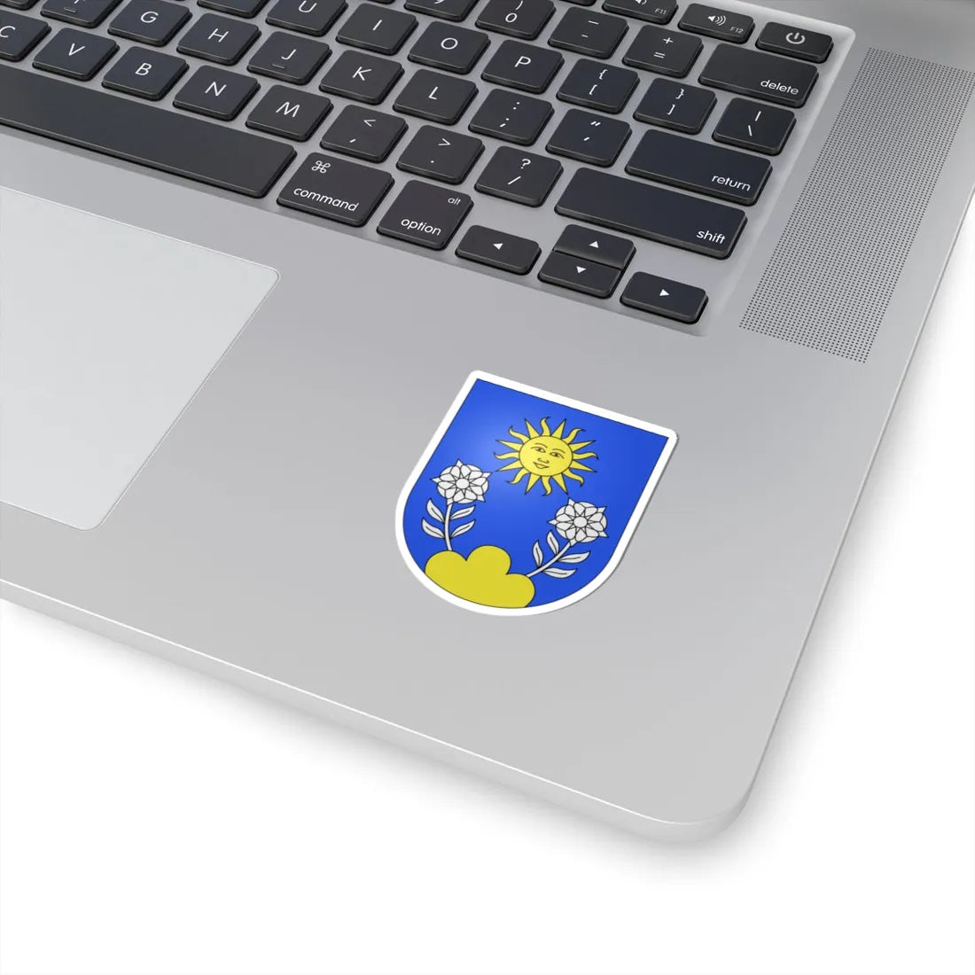 Medeglia-coat of arms (Switzerland) (Coat of Arms) STICKER Vinyl Kiss-Cut Decal - The Sticker Space