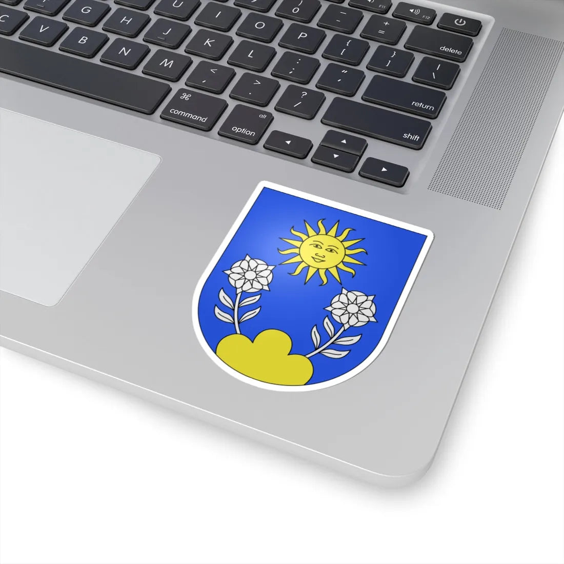Medeglia-coat of arms (Switzerland) (Coat of Arms) STICKER Vinyl Kiss-Cut Decal - The Sticker Space