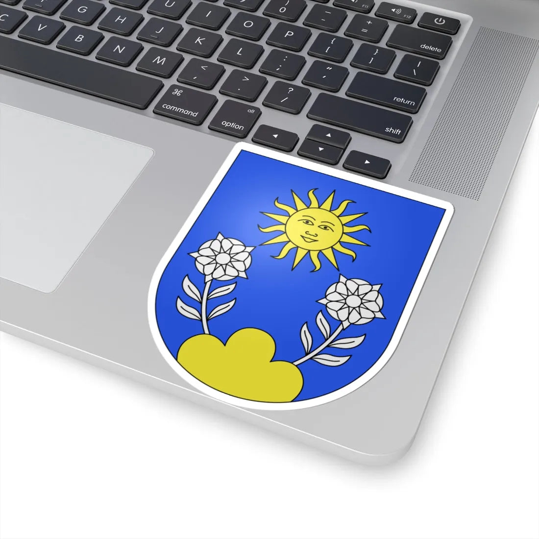 Medeglia-coat of arms (Switzerland) (Coat of Arms) STICKER Vinyl Kiss-Cut Decal - The Sticker Space