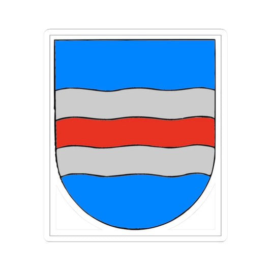 Medelpad coat of arms (Sweden) (Coat of Arms) STICKER Vinyl Kiss-Cut Decal 2 Inch White - The Sticker Space