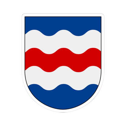 Medelpad vapen (Sweden) (Coat of Arms) STICKER Vinyl Kiss-Cut Decal 3 Inch White - The Sticker Space
