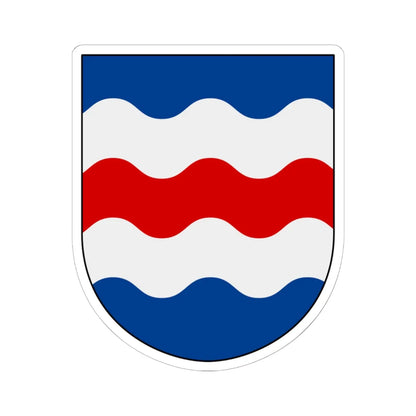 Medelpad vapen (Sweden) (Coat of Arms) STICKER Vinyl Kiss-Cut Decal 6 Inch White - The Sticker Space