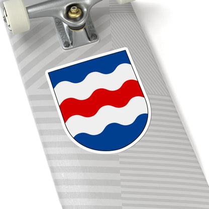 Medelpad vapen (Sweden) (Coat of Arms) STICKER Vinyl Kiss-Cut Decal - The Sticker Space