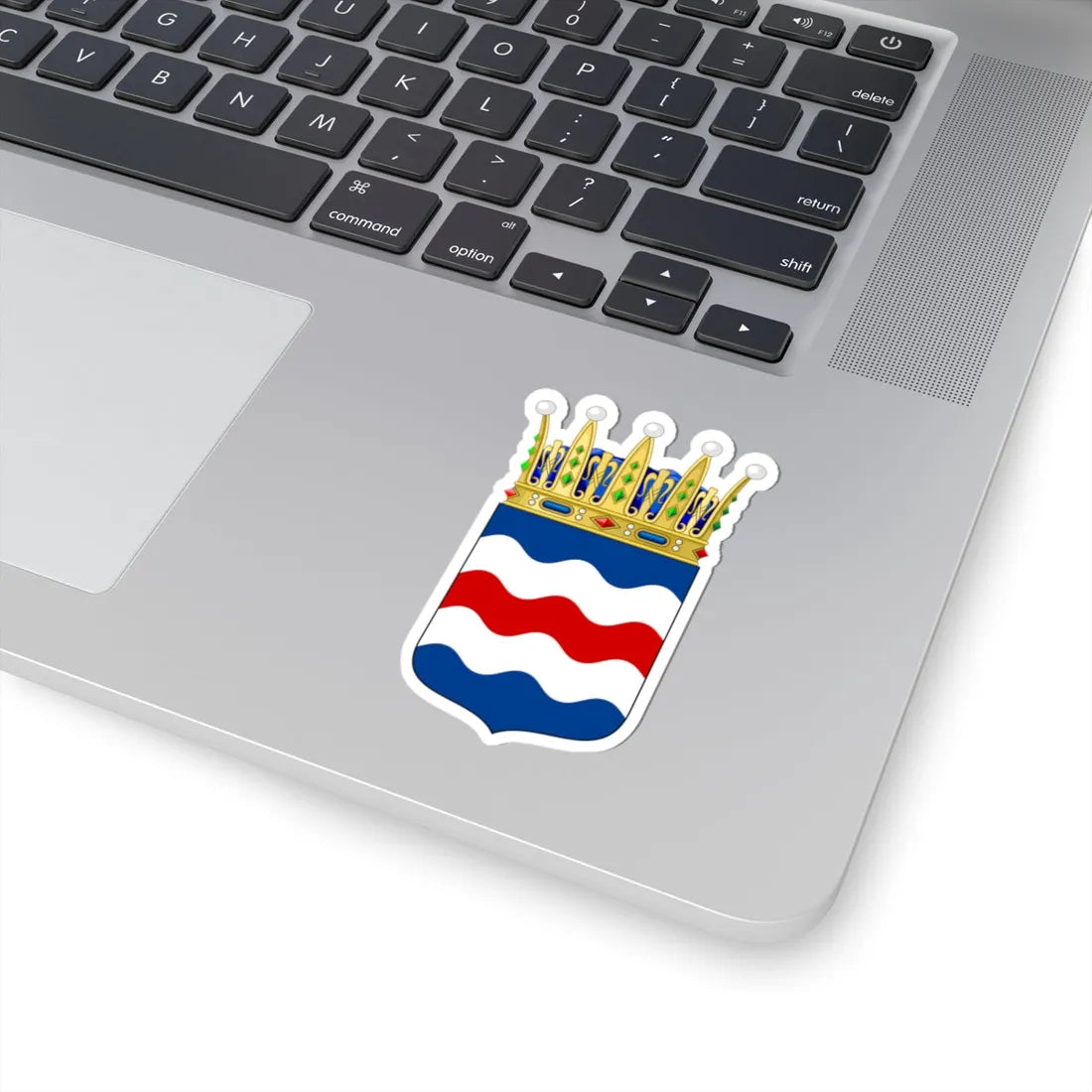Medelpads vapen crowned (Sweden) (Coat of Arms) STICKER Vinyl Kiss-Cut Decal - The Sticker Space
