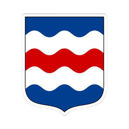 Medelpads vapen (Sweden) (Coat of Arms) STICKER Vinyl Kiss-Cut Decal 4 Inch White - The Sticker Space