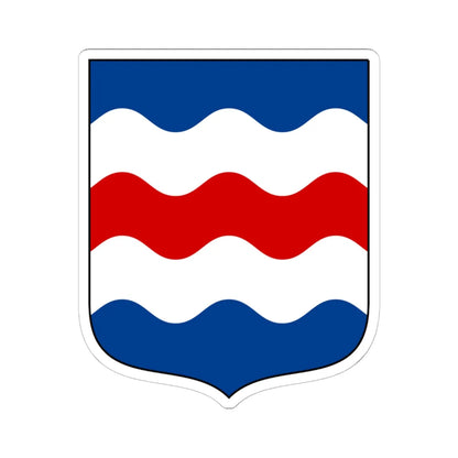 Medelpads vapen (Sweden) (Coat of Arms) STICKER Vinyl Kiss-Cut Decal 6 Inch White - The Sticker Space