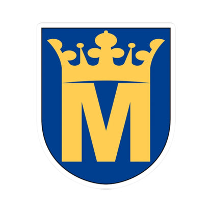 Medelstad vapen (Sweden) (Coat of Arms) STICKER Vinyl Kiss-Cut Decal 2 Inch White - The Sticker Space