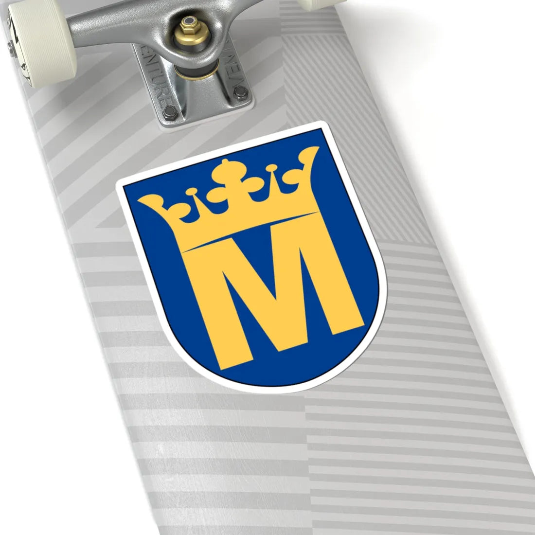 Medelstad vapen (Sweden) (Coat of Arms) STICKER Vinyl Kiss-Cut Decal - The Sticker Space