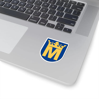 Medelstad vapen (Sweden) (Coat of Arms) STICKER Vinyl Kiss-Cut Decal - The Sticker Space