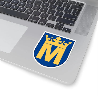 Medelstad vapen (Sweden) (Coat of Arms) STICKER Vinyl Kiss-Cut Decal - The Sticker Space