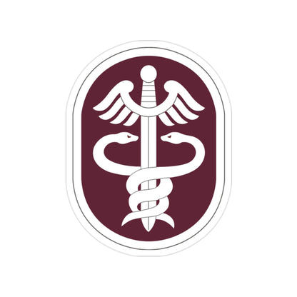 Medical Command 2 (U.S. Army) Transparent STICKER Die-Cut Vinyl Decal-2 Inch-The Sticker Space