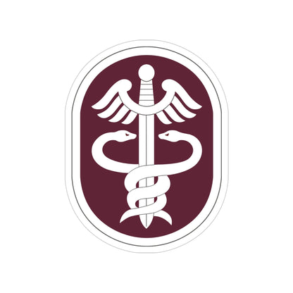 Medical Command 2 (U.S. Army) Transparent STICKER Die-Cut Vinyl Decal-4 Inch-The Sticker Space