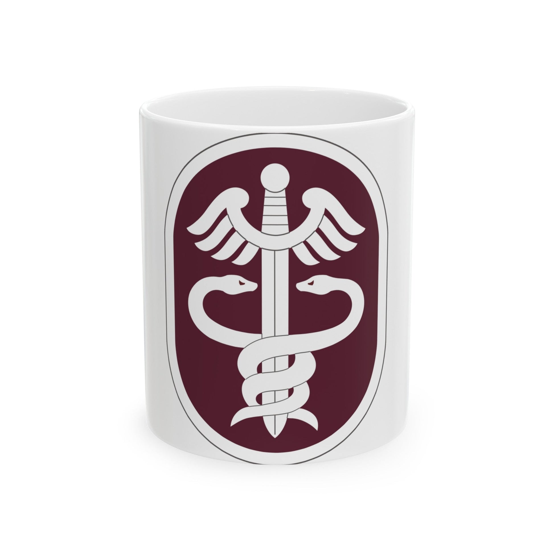 Medical Command 2 (U.S. Army) White Coffee Mug-11oz-The Sticker Space