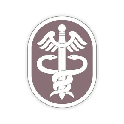 Medical Command 2 (U.S. Army) STICKER Vinyl Kiss-Cut Decal 6 Inch Transparent - The Sticker Space