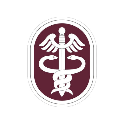 Medical Command 2 (U.S. Army) Transparent STICKER Die-Cut Vinyl Decal 5 Inch - The Sticker Space