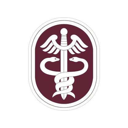 Medical Command 2 (U.S. Army) Transparent STICKER Die-Cut Vinyl Decal 6 Inch - The Sticker Space