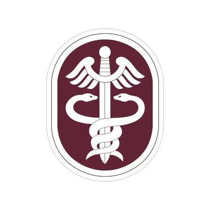 Medical Command 2 (U.S. Army) Transparent STICKER Die-Cut Vinyl Decal 6 Inch - The Sticker Space