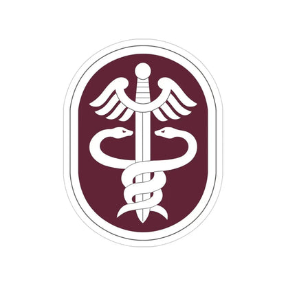 Medical Command 2 (U.S. Army) Transparent STICKER Die-Cut Vinyl Decal - The Sticker Space