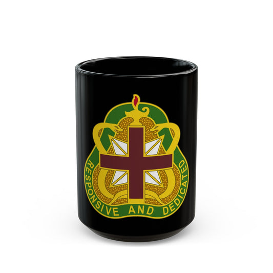 Medical Command 3 (U.S. Army) Black Coffee Mug-15oz-The Sticker Space