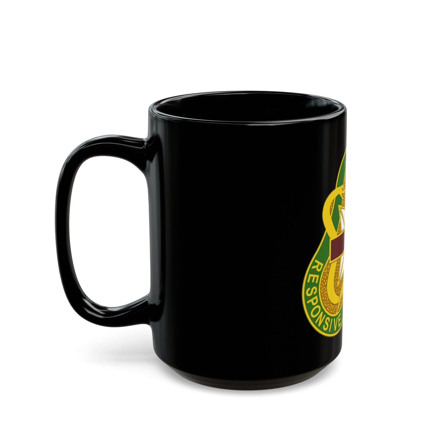 Medical Command 3 (U.S. Army) Black Coffee Mug-The Sticker Space