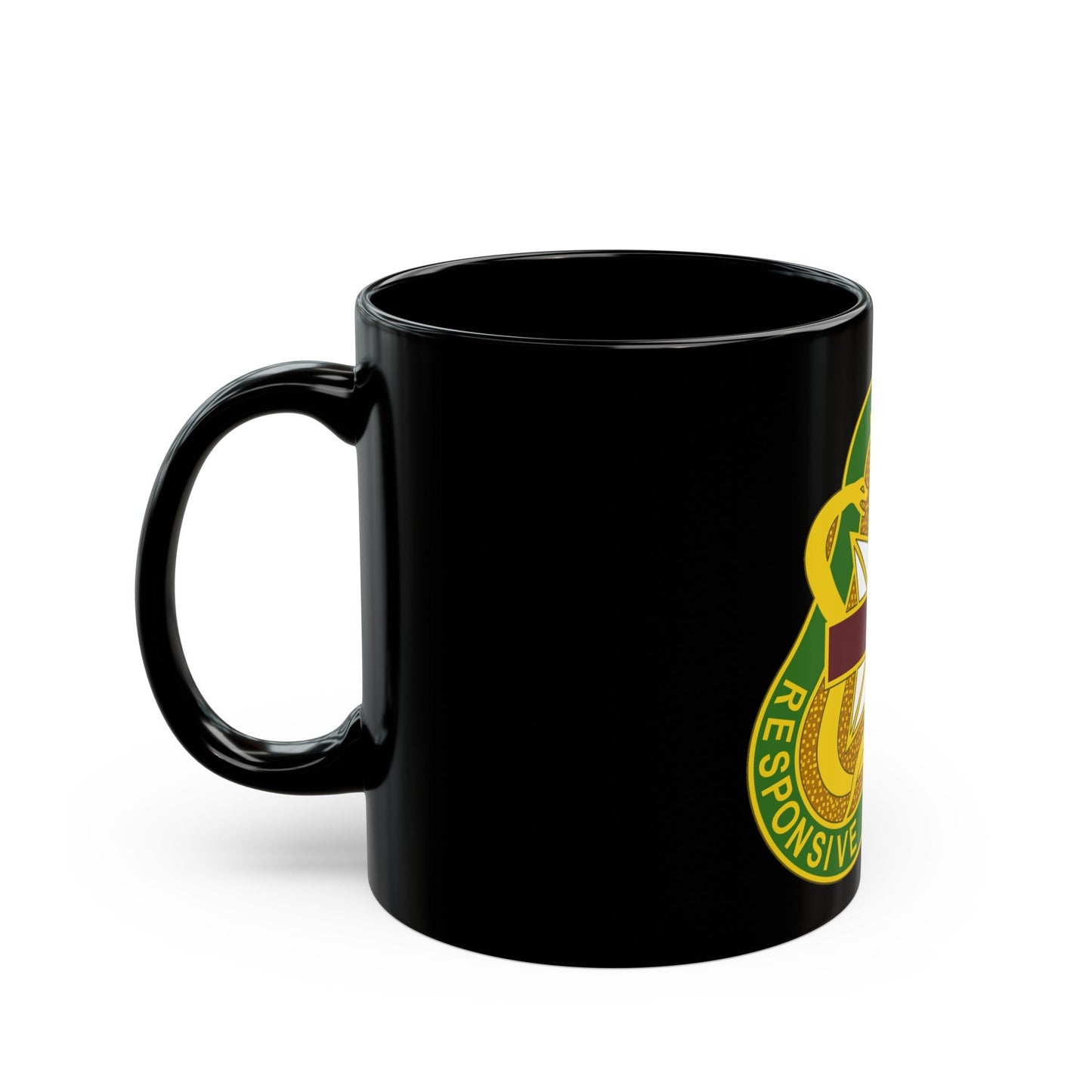 Medical Command 3 (U.S. Army) Black Coffee Mug-The Sticker Space