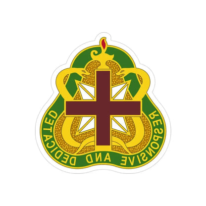 Medical Command 3 (U.S. Army) REVERSE PRINT Transparent Die-Cut STICKER - The Sticker Space