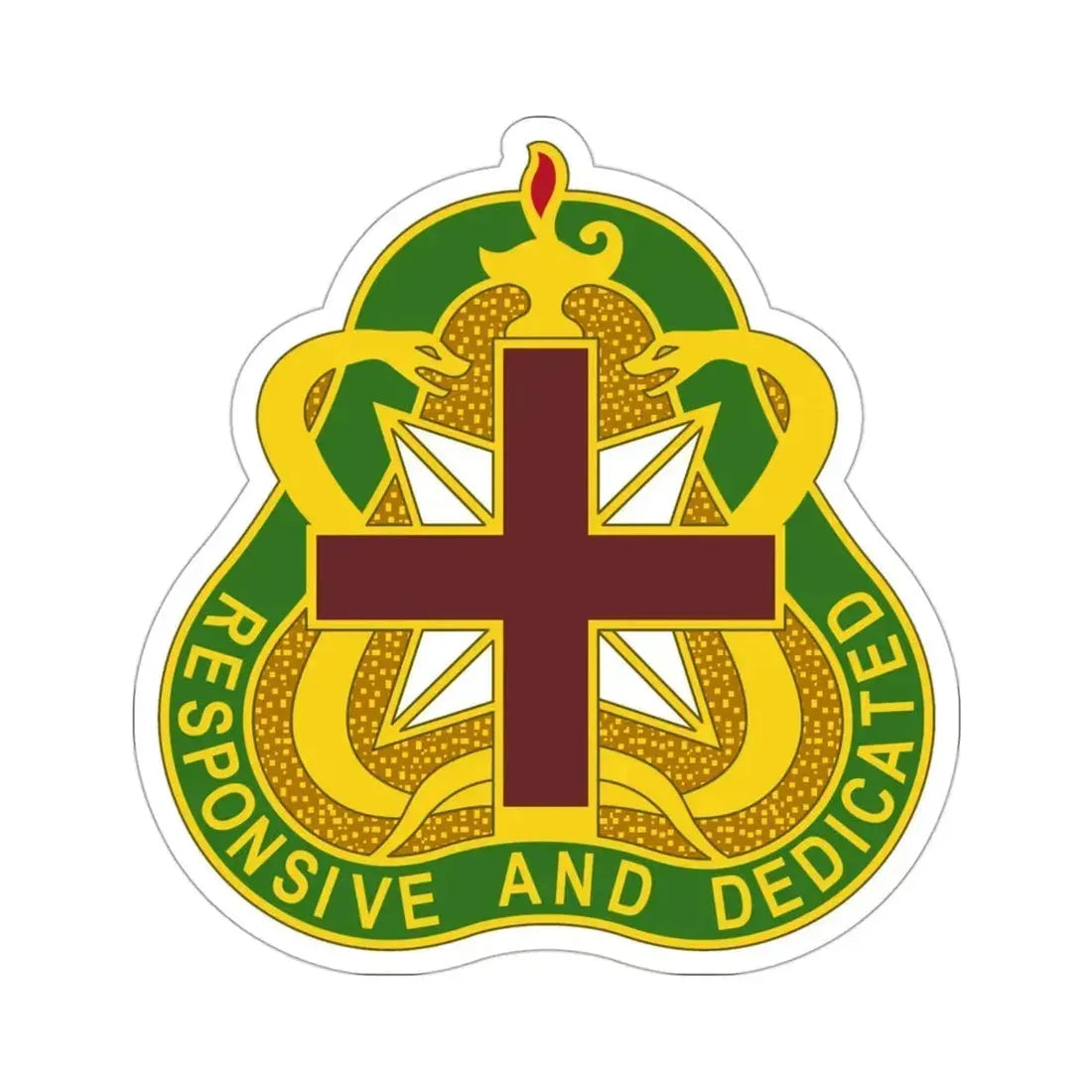 Medical Command 3 (U.S. Army) STICKER Vinyl Die-Cut Decal 3 Inch - The Sticker Space