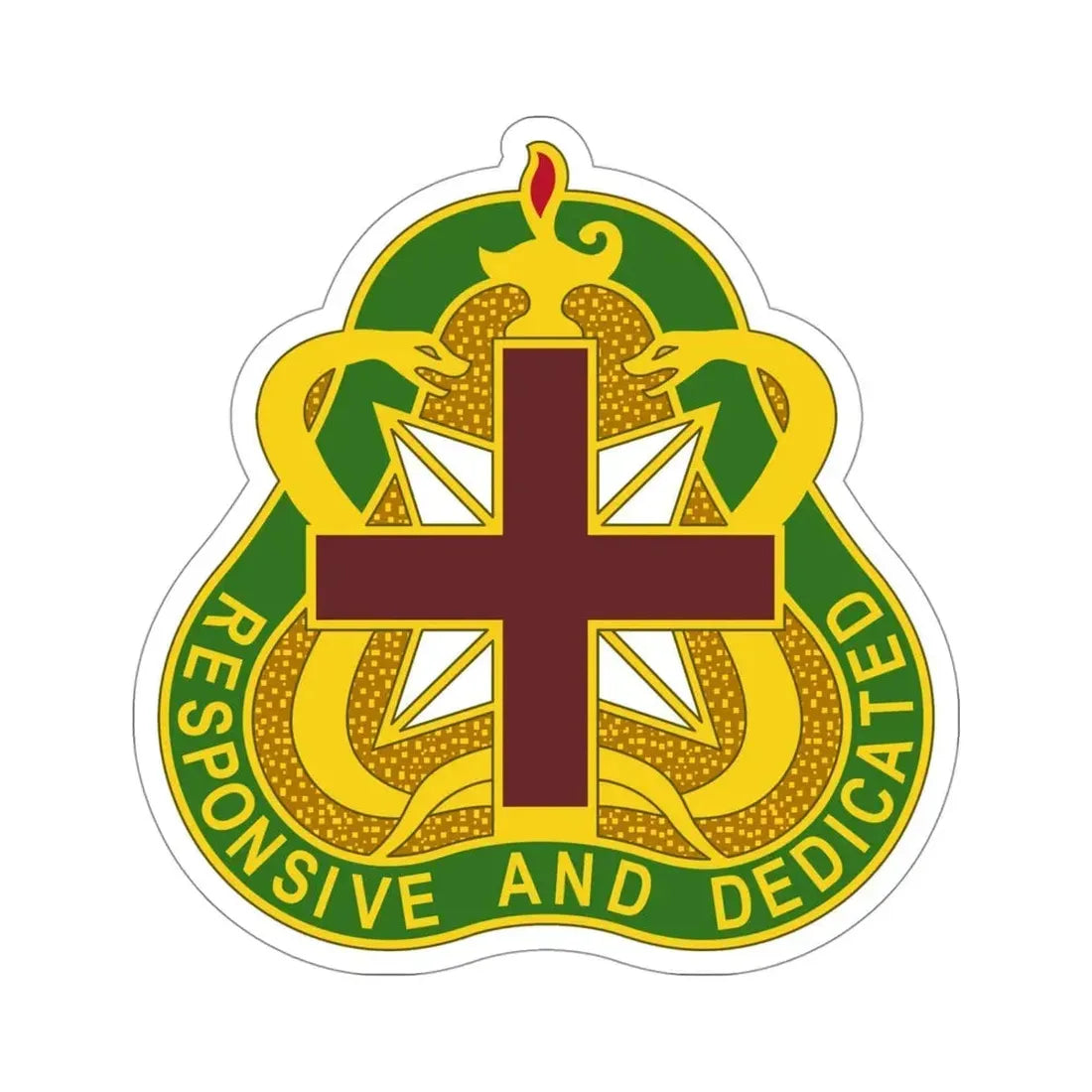 Medical Command 3 (U.S. Army) STICKER Vinyl Die-Cut Decal 4 Inch - The Sticker Space