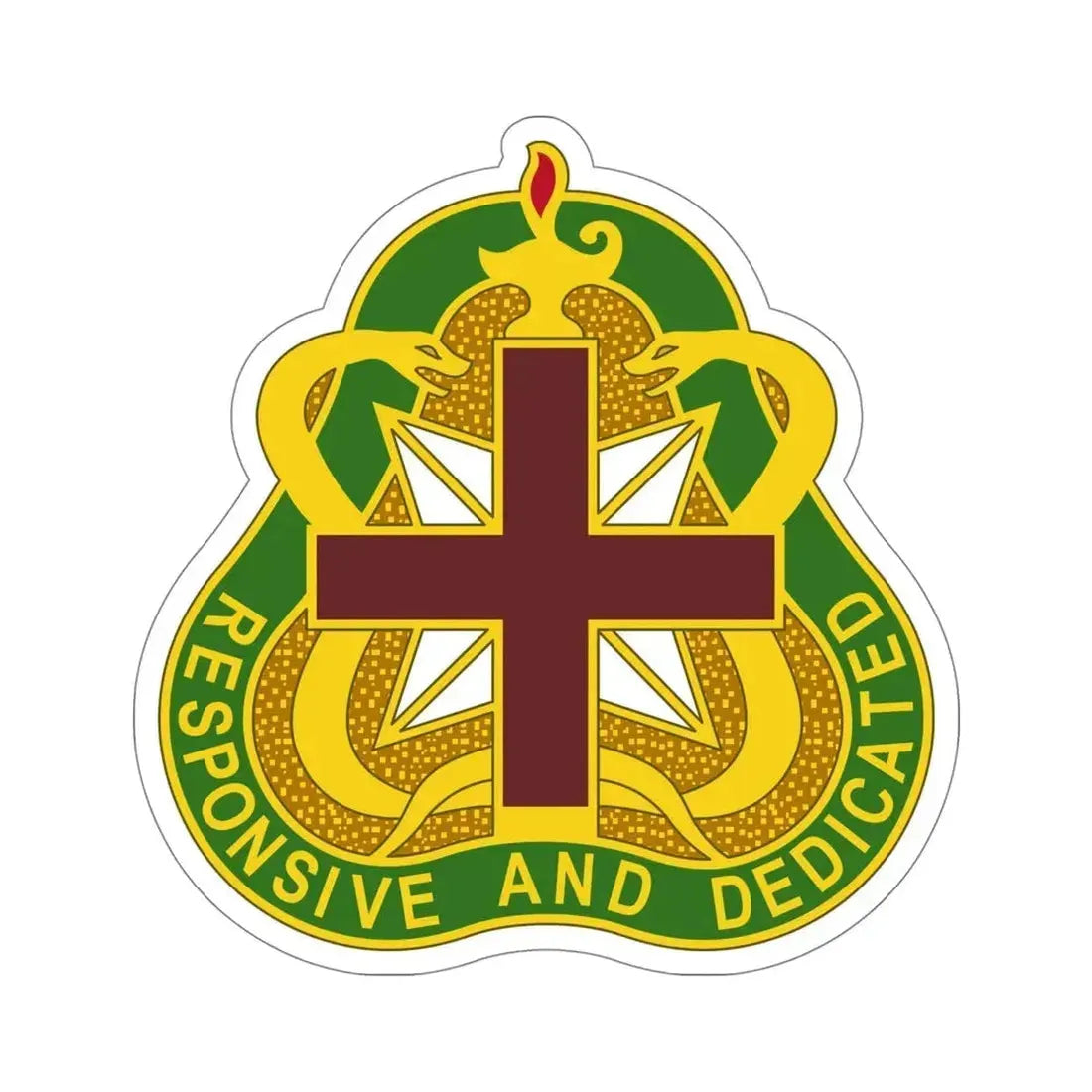 Medical Command 3 (U.S. Army) STICKER Vinyl Die-Cut Decal 5 Inch - The Sticker Space