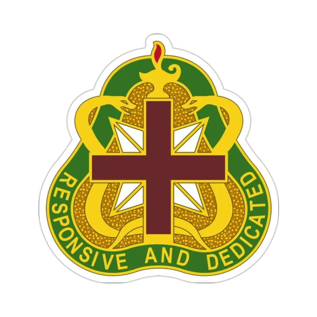 Medical Command 3 (U.S. Army) STICKER Vinyl Die-Cut Decal - The Sticker Space