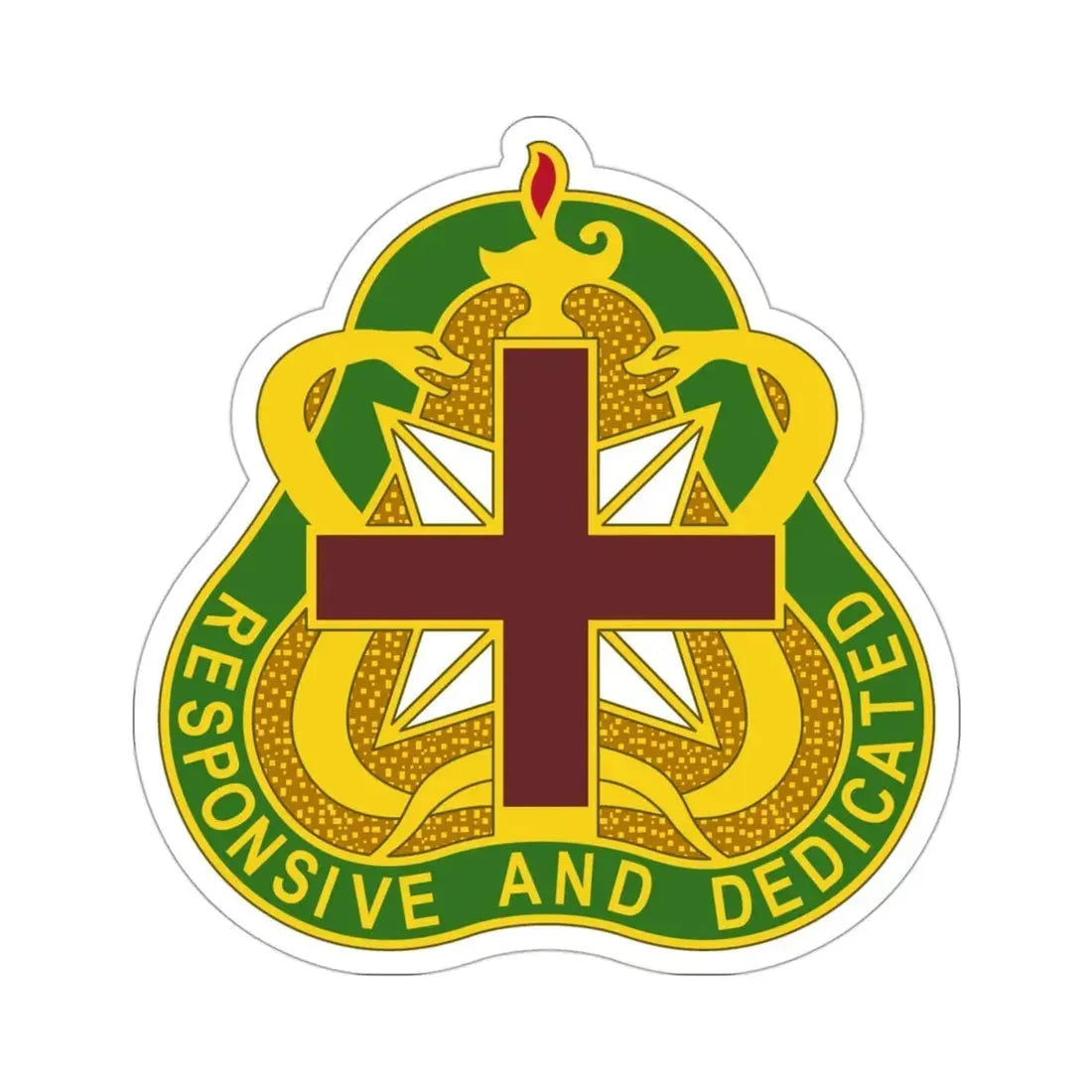 Medical Command 3 (U.S. Army) STICKER Vinyl Die-Cut Decal - The Sticker Space