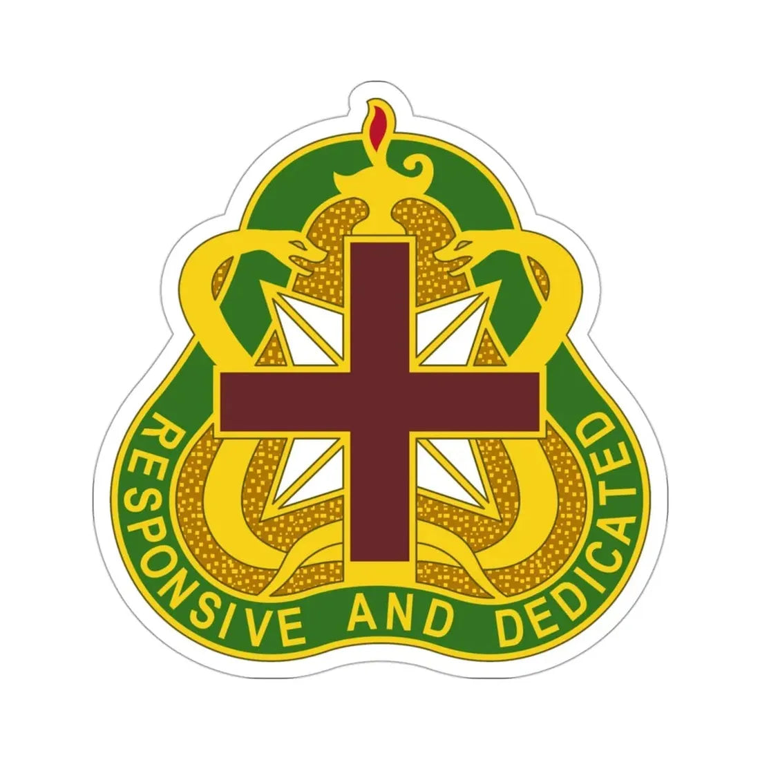 Medical Command 3 (U.S. Army) STICKER Vinyl Die-Cut Decal - The Sticker Space
