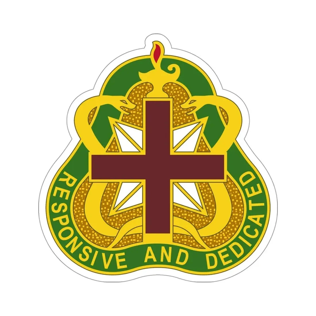 Medical Command 3 (U.S. Army) STICKER Vinyl Die-Cut Decal - The Sticker Space
