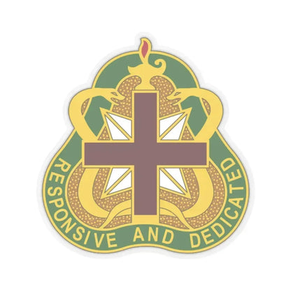 Medical Command 3 (U.S. Army) STICKER Vinyl Kiss-Cut Decal 2 Inch Transparent - The Sticker Space