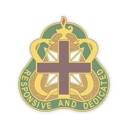 Medical Command 3 (U.S. Army) STICKER Vinyl Kiss-Cut Decal 6 Inch Transparent - The Sticker Space