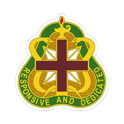 Medical Command 3 (U.S. Army) STICKER Vinyl Kiss-Cut Decal 6 Inch White - The Sticker Space